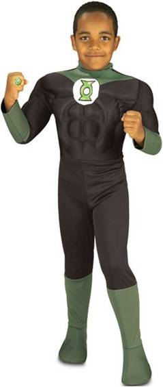 GREEN LANTERN WITH MUSCLE TORSO