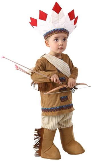 NATIVE AMERICAN WARRIOR COSTUME FOR BOYS