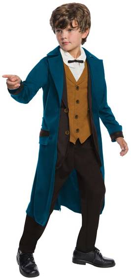 DELUXE NEWT SCAMANDER COSTUME FOR BOYS