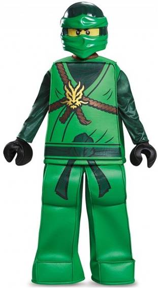 LEGO NINJAGO LLOYD PRESTIGE COSTUME FOR BOYS