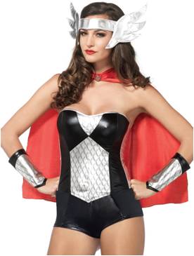 SEXY NORDIC VALKYRIE HERO COSTUME KIT FOR WOMEN