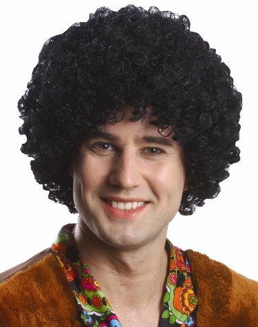 Economy Afro Wig - Black