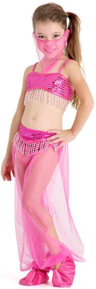 ARABIAN PRINCESS (PINK) COSTUME FOR GIRLS