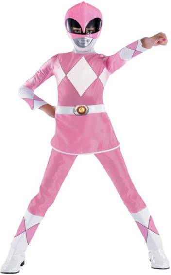 **sold out in s and med**PINK POWER RANGER