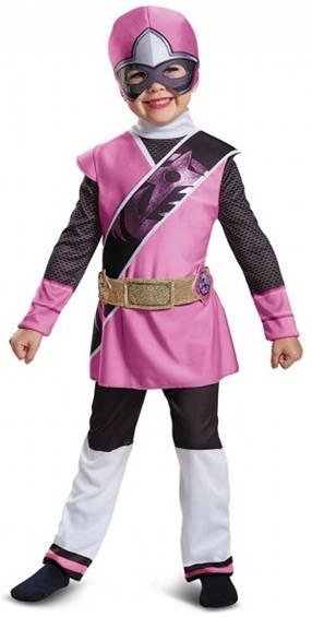 PINK POWER RANGER NINJA STEEL COSTUME FOR GIRLS