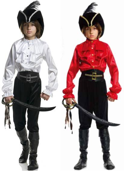 DELUXE PIRATE SHIRT FOR KIDS