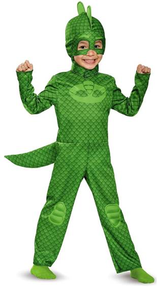 PJ MASKS CLASSIC GEKKO COSTUME FOR BOYS