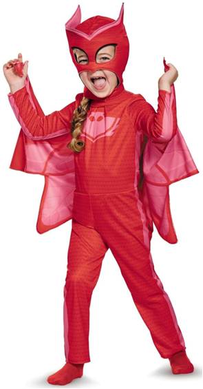 PJ MASKS CLASSIC OWLETTE COSTUME FOR GIRLS