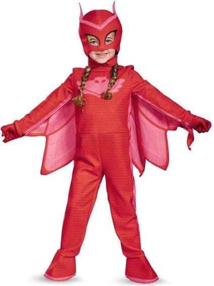 PJ MASKS DELUXE OWLETTE COSTUME FOR GIRLS