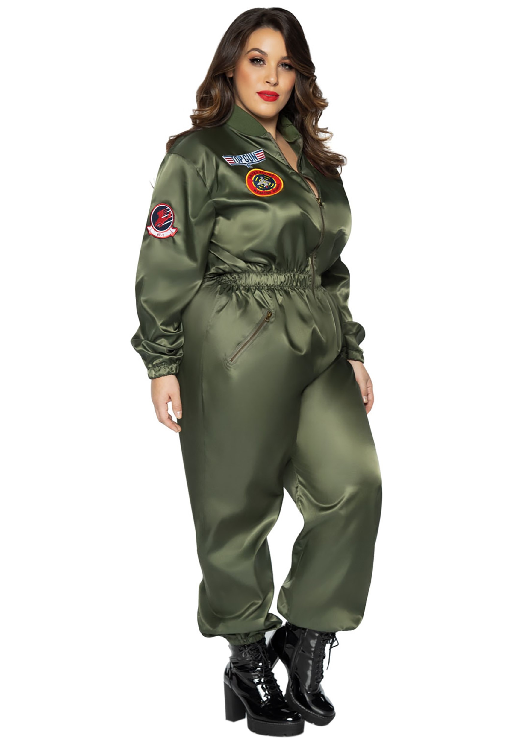 TOP GUN PARACHUTE FULL FIGURE WOMEN'S FLIGHT SUIT