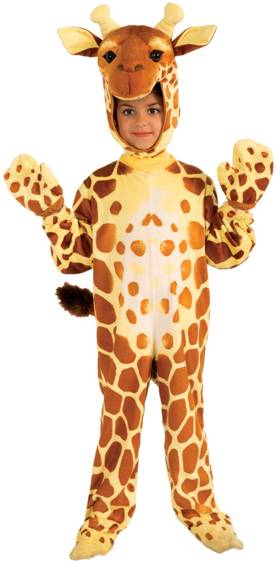 PLUSH GIRAFFE COSTUME FOR BOYS GIRLS KIDS