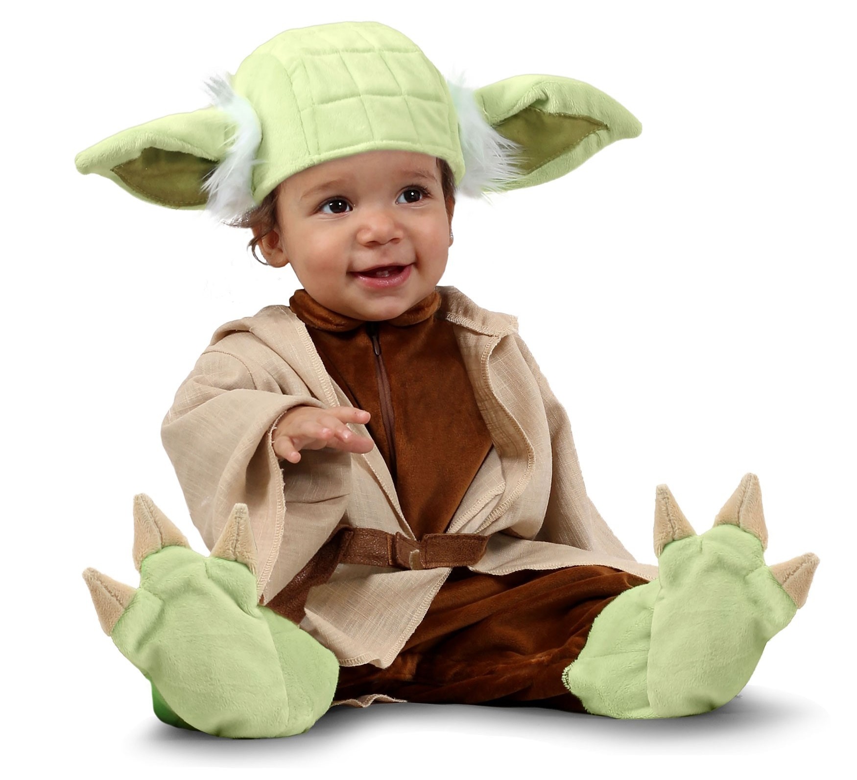 STAR WARS DELUXE BABY YODA COSTUME FOR BOYS