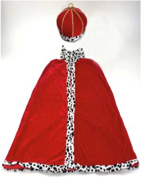 PRINCE CAPE AND CROWN