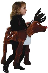 RIDE-ON REINDEER