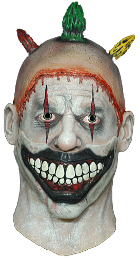 FREAK SHOW DELUXE TWISTY THE CLOWN ADULT MASK