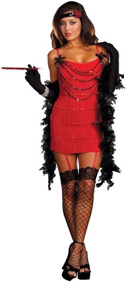 RUBY RED HOT FLAPPER