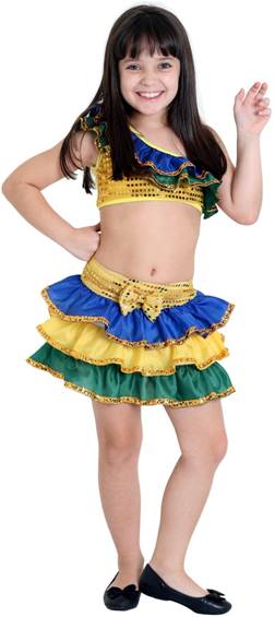 BRAZILIAN COSTUME FOR GIRLS