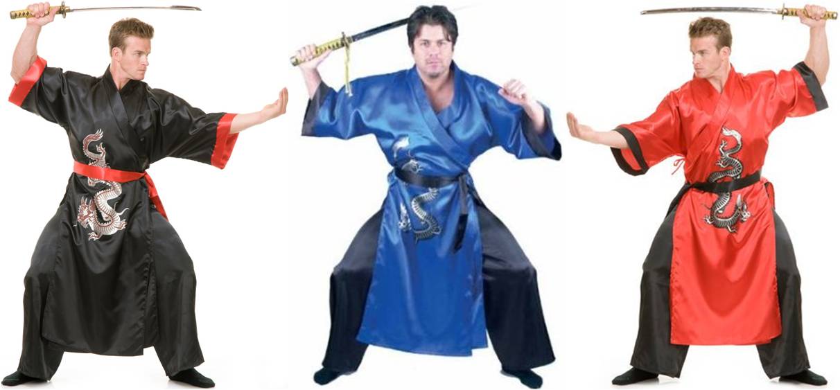 SAMURAI DRAGON MASTER COSTUME FOR MEN