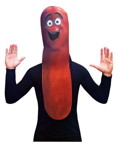 SAUSAGE PARTY FRANK THE HOT DOG MASK FOR ADULTS