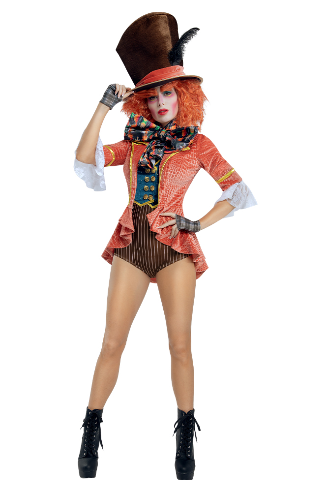 SEXY ADVENTUROUS MAD HATTER COSTUME FOR WOMEN