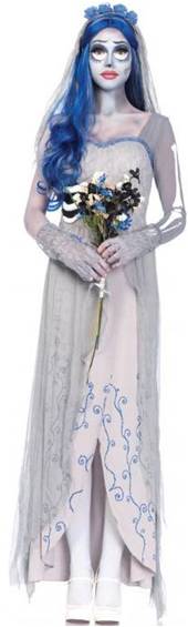 SEXY CORPSE BRIDE COSTUME FOR WOMEN