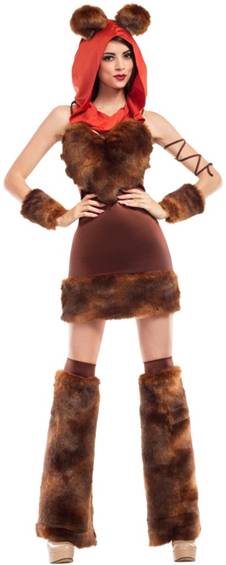 SEXY FURRY CREATURE COSTUME FOR WOMEN