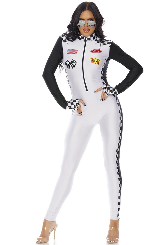 SEXY HIGH SPEED RACER GIRL COSTUME FOR WOMEN