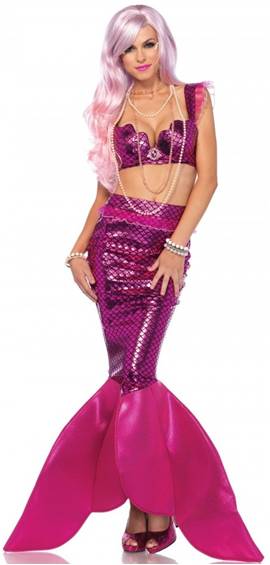 SEXY MALIBU MERMAID COSTUME FOR WOMEN