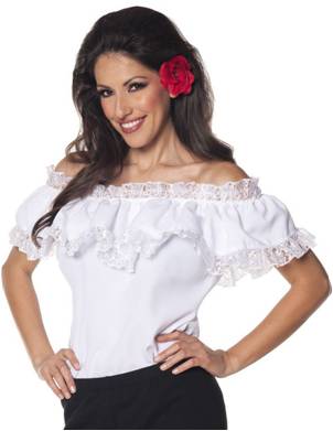 SEXY SEÑORITA COSTUME BLOUSE FOR WOMEN