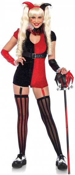 SEXY MISCHIEF MAKER COSTUME FOR WOMEN