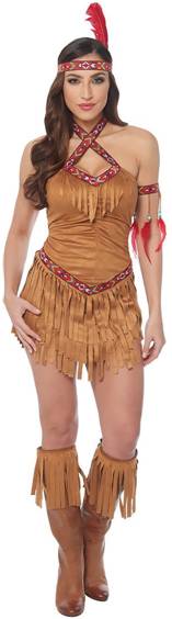 NATIVE AMERICAN PRINCESS COSTUME FOR WOMEN