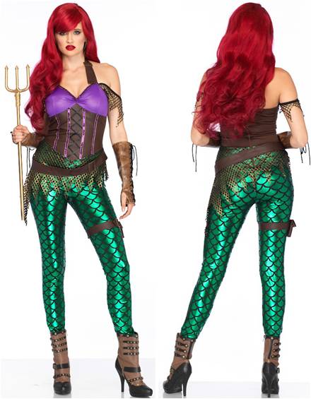 SEXY REBEL MERMAID COSTUME FOR WOMEN