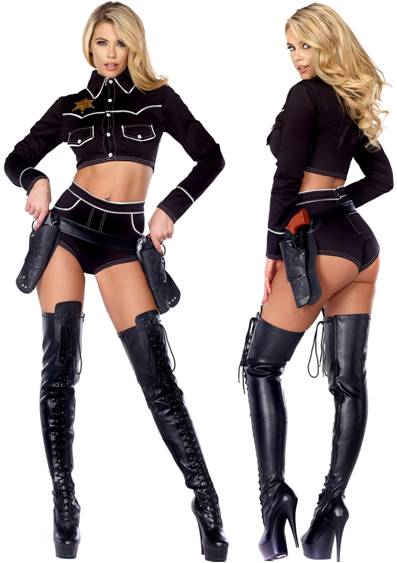 SHOOT EM DOWN SEXY COWGIRL COSTUME FOR WOMEN