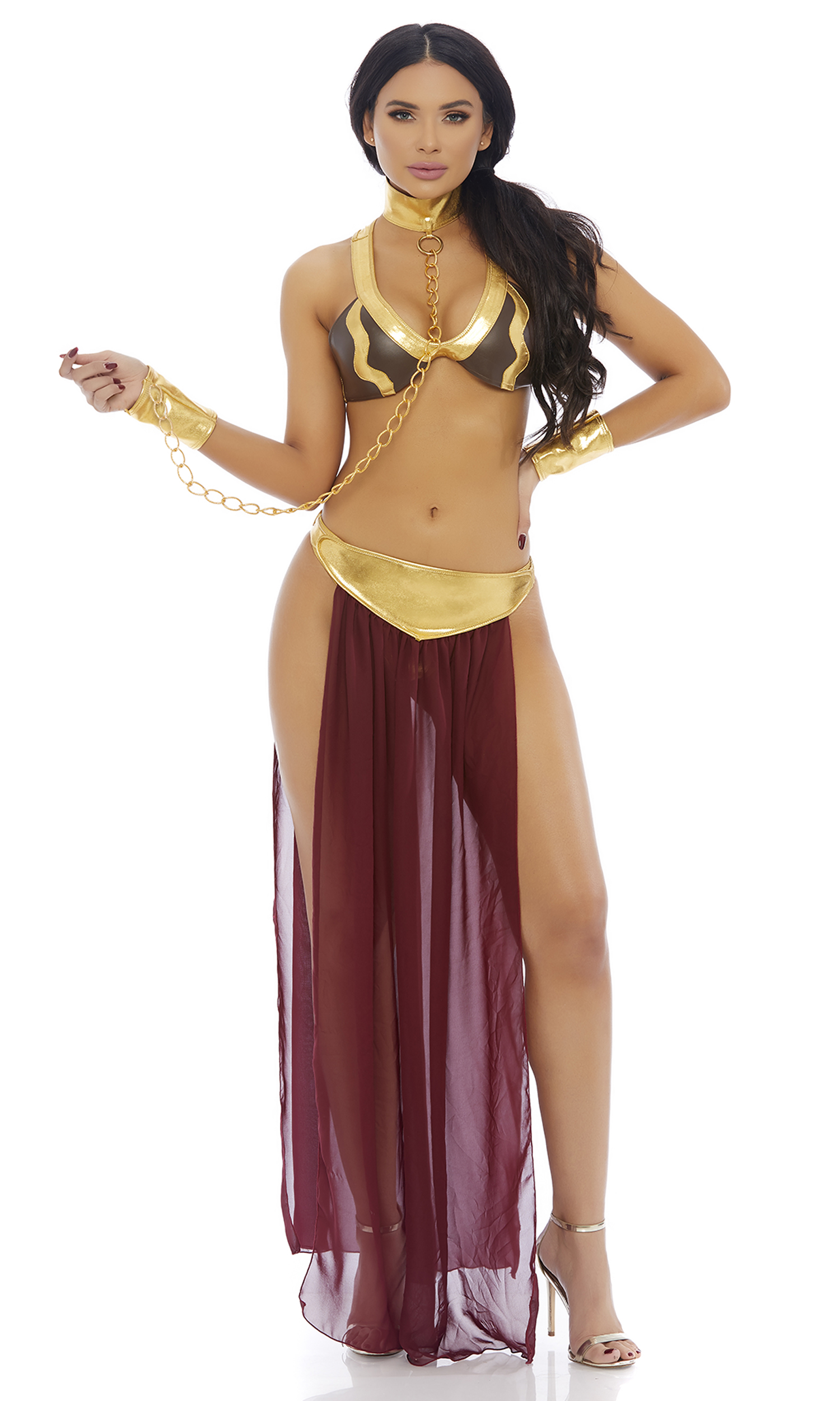 SEXY SLAVE FOR YOU PRINCESS COSTUME FOR WOMEN