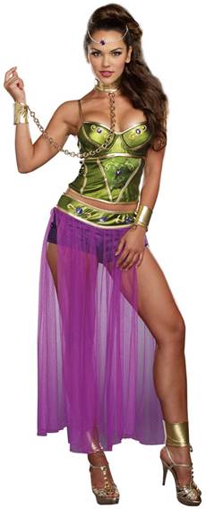 SEXY SLAVE PRINCESS COSTUME FOR WOMEN