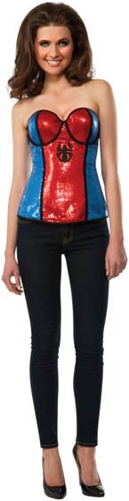 SPIDER-GIRL SEQUIN CORSET