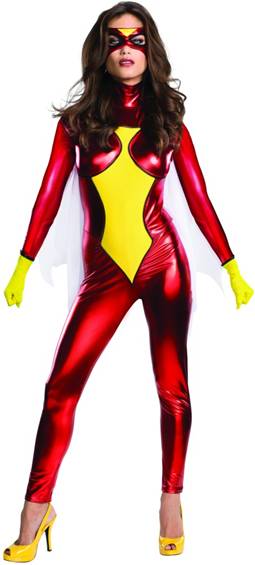 SEXY SPIDER-WOMAN COSTUME FOR WOMEN