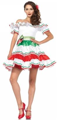 SULTRY SEÑORITA SEXY MEXICAN COSTUME FOR WOMEN