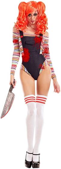 THE SEXY KILLER DOLL COSTUME FOR WOMEN