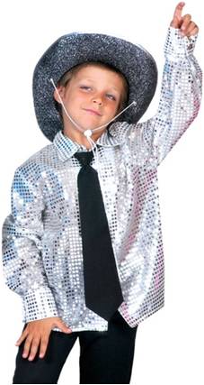 DISCO SILVER SHIRT