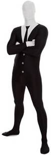 ADULT DELUXE SLENDERMAN MORPHSUIT