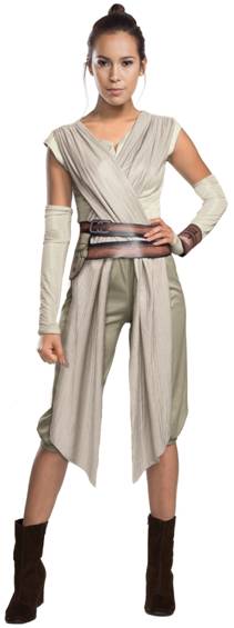 STAR WARS THE FORCE AWAKENS DELUXE REY COSTUME