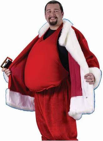 SANTA BELLY COSTUME ACCESSORY