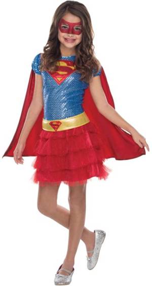 SUPERGIRL TUTU COSTUME FOR GIRLS