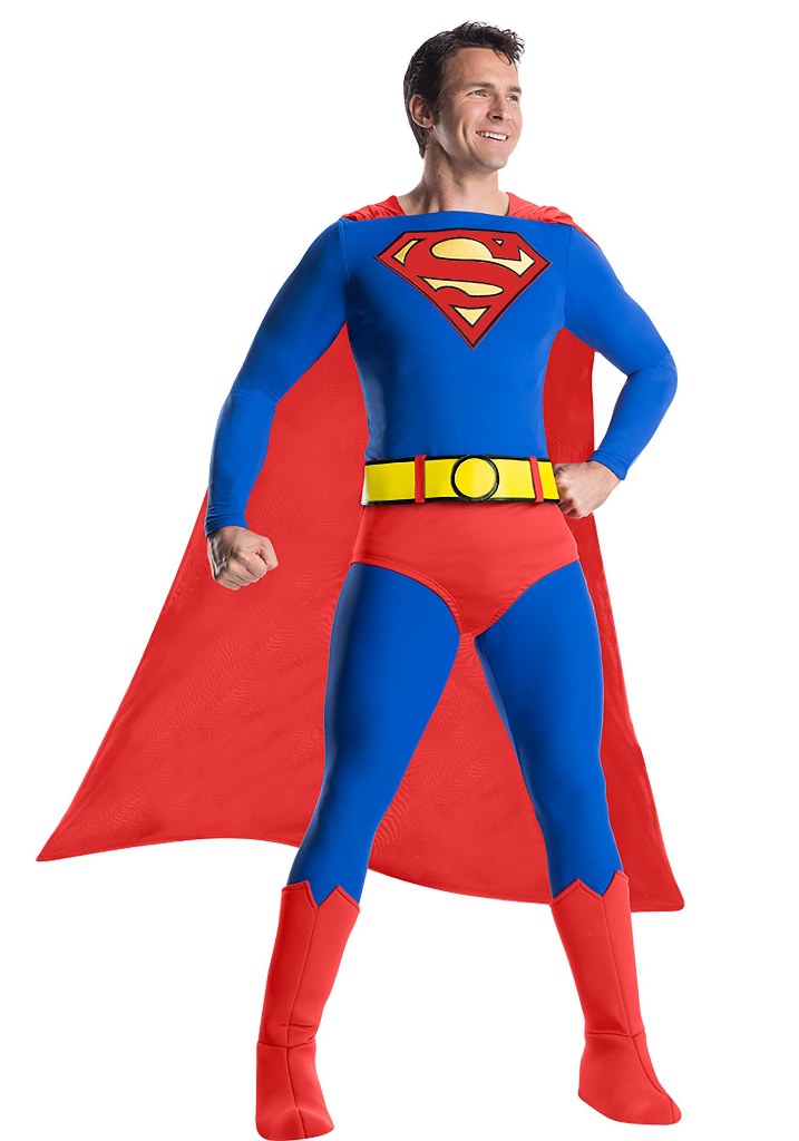 SUPREME EDITION CLASSIC SUPERMAN COSTUME FOR MEN