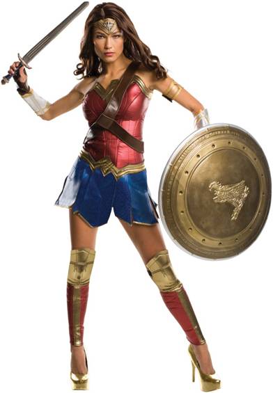 BvS THEATRICAL WONDER WOMAN COSTUME FOR WOMEN