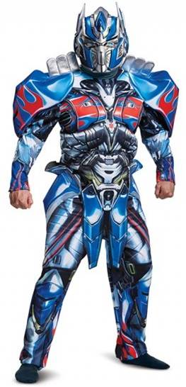 DELUXE MUSCLE TORSO OPTIMUS PRIME COSTUME FOR MEN