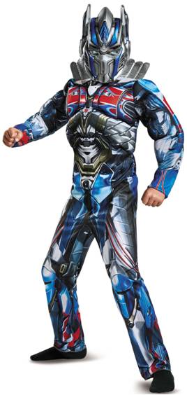 DELUXE MUSCLE OPTIMUS PRIME COSTUME FOR BOYS