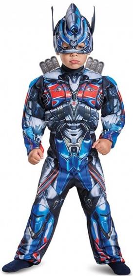 DELUXE MUSCLE OPTIMUS PRIME COSTUME FOR TODDLERS