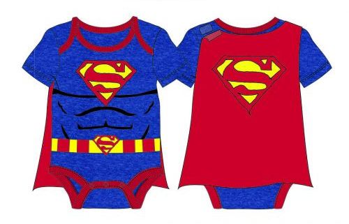 BABY SUPERMAN COSTUME FOR BABIES INFANTS